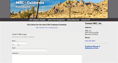 Desktop Screenshot of mec-cal.com